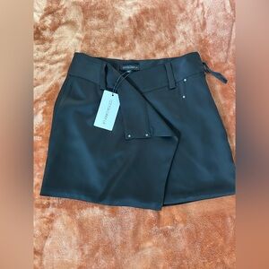 satin black skirt NWT

Brand new satin black skirt